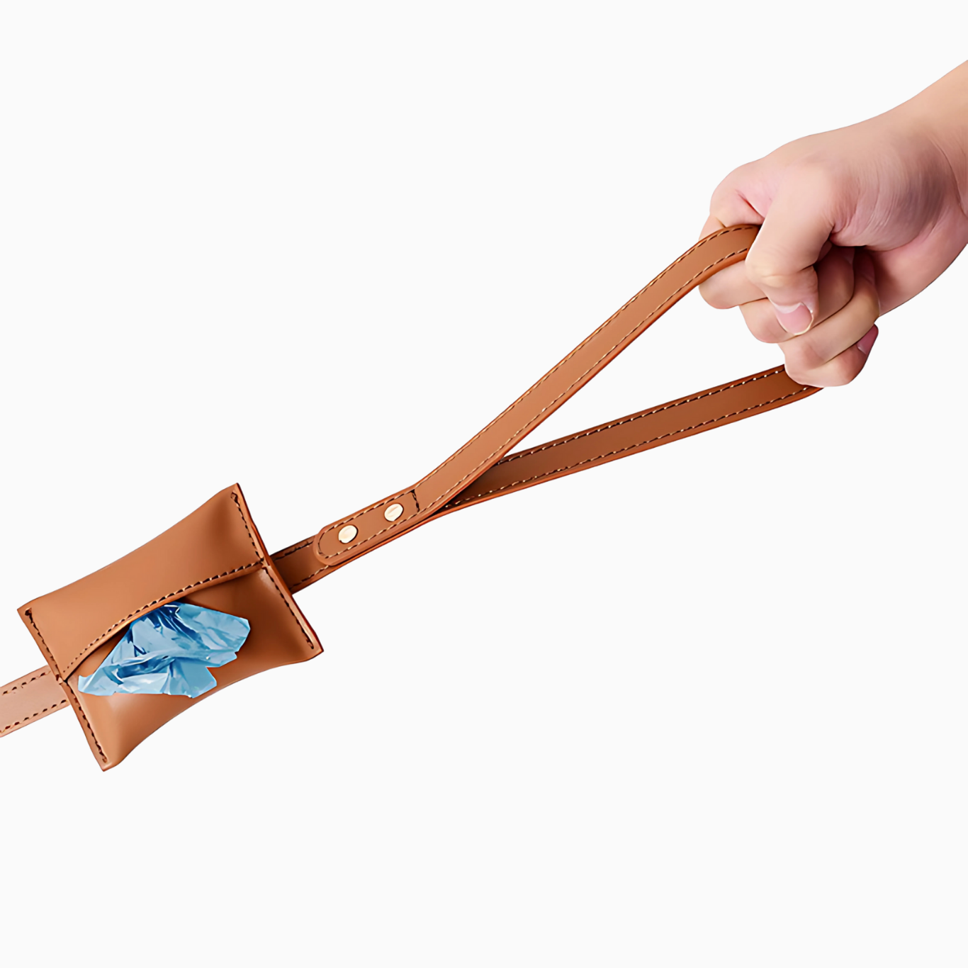 Soft Vegan Leather Dog Leash