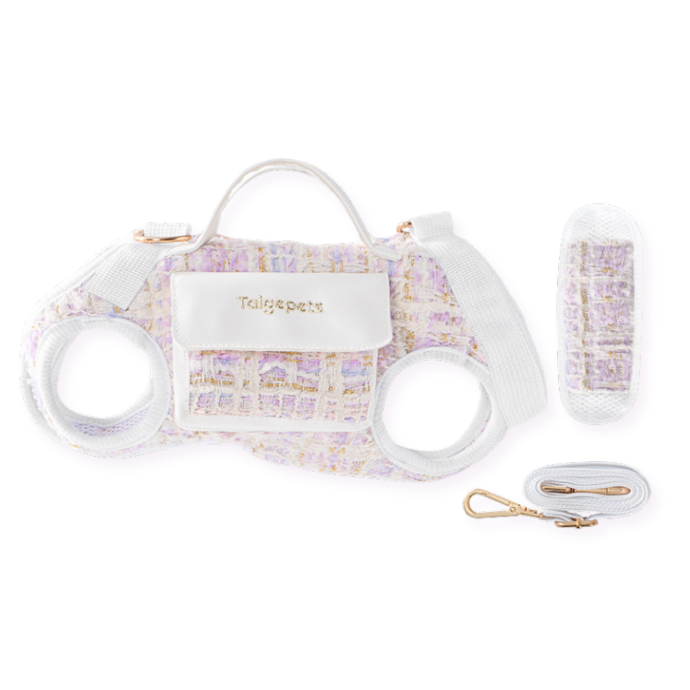 Parisian Tweed Pet Crossbody Harness