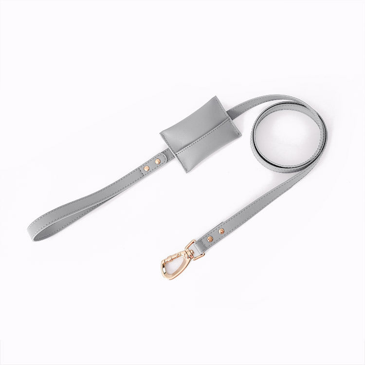 Soft Vegan Leather Dog Leash