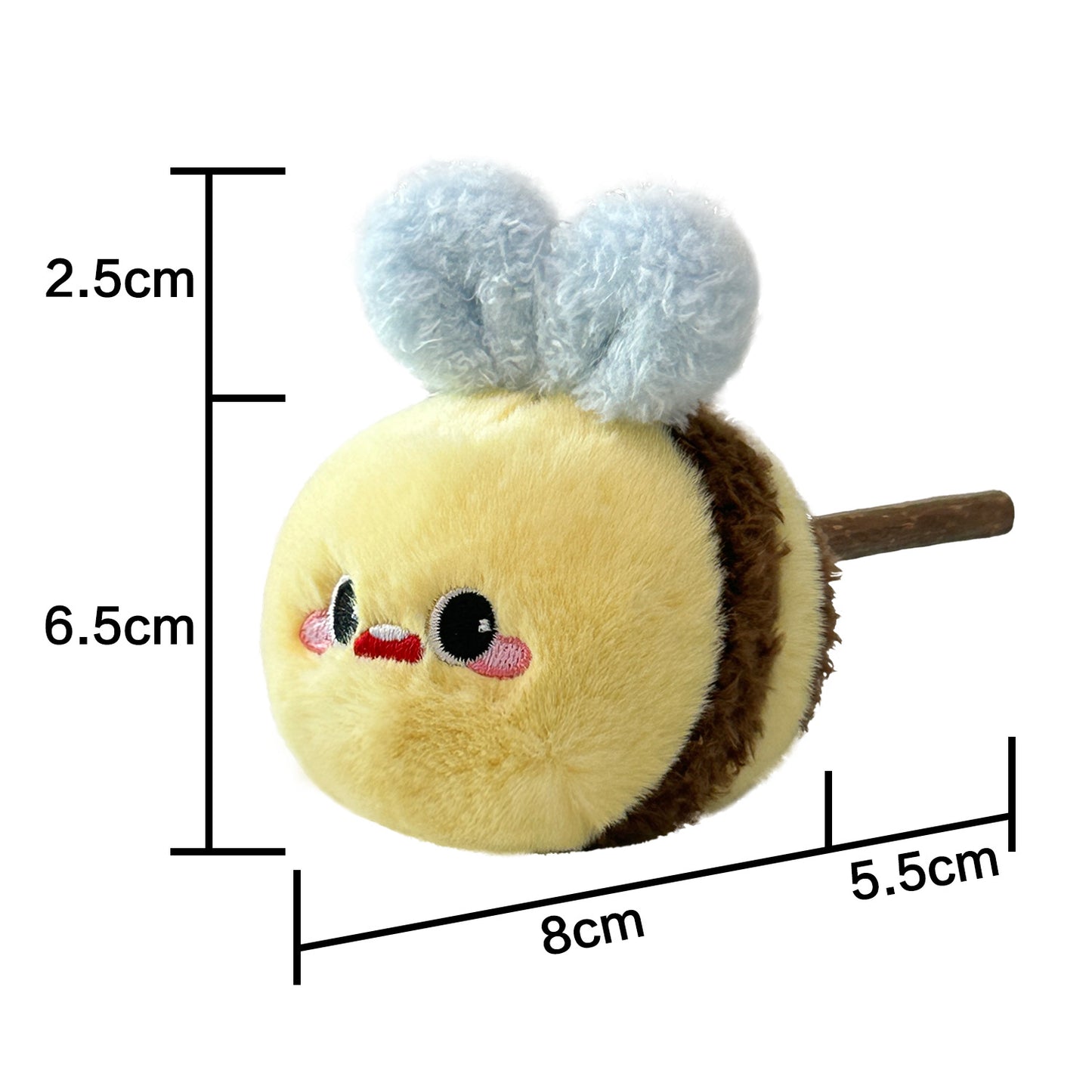 Bee Stuff Toy for Grinding Snacks