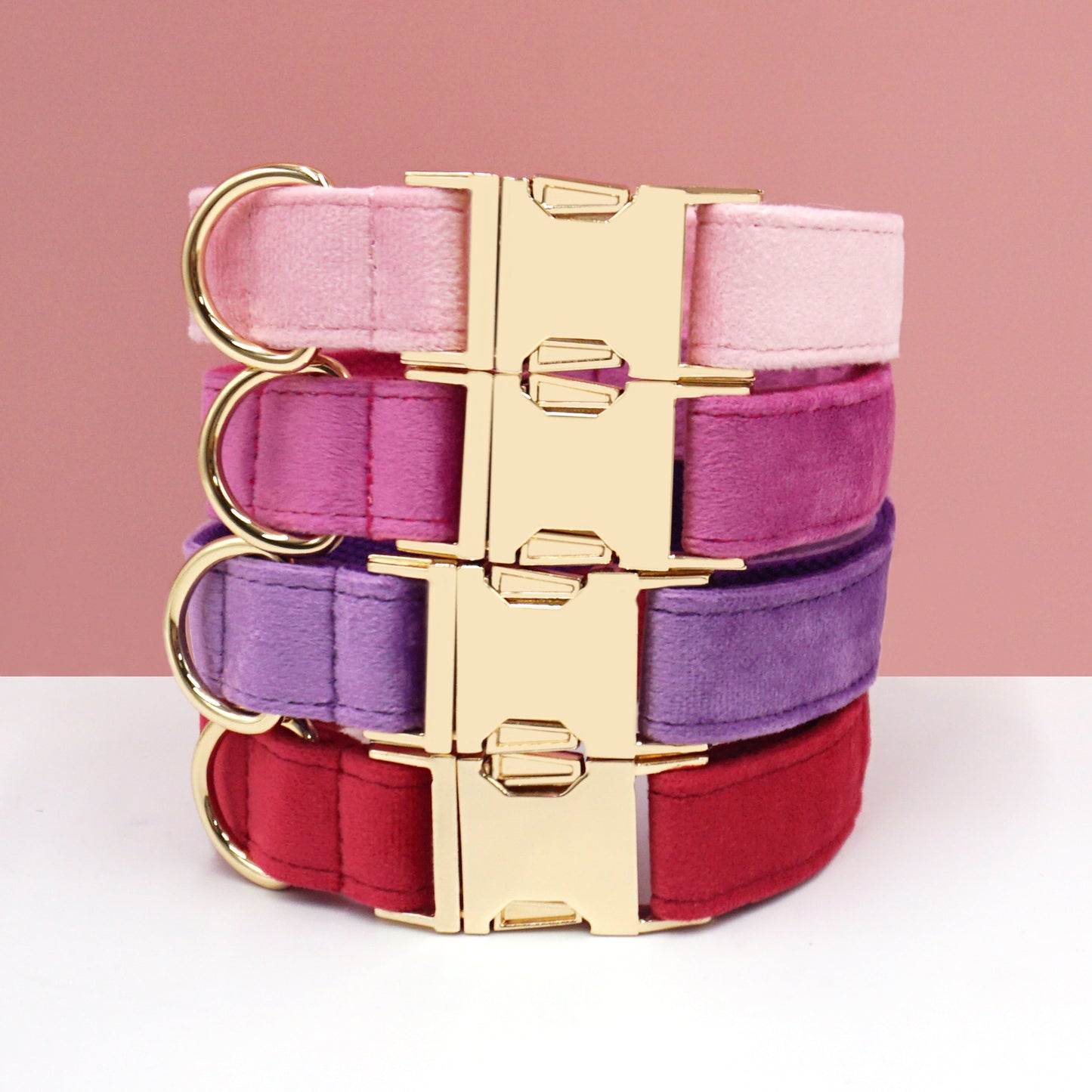 Velvet Collars for All Dog Sizes