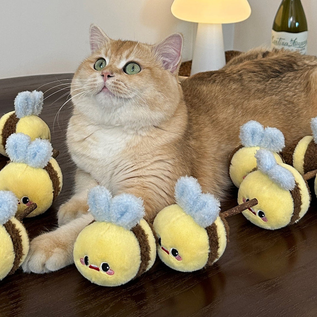 Bee Stuff Toy for Grinding Snacks