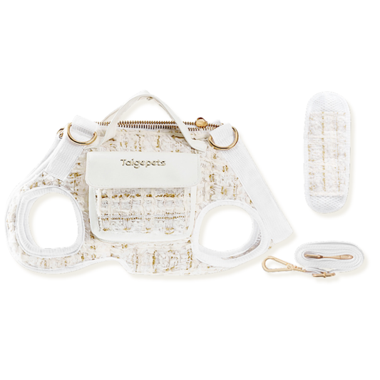 Parisian Tweed Pet Crossbody Harness