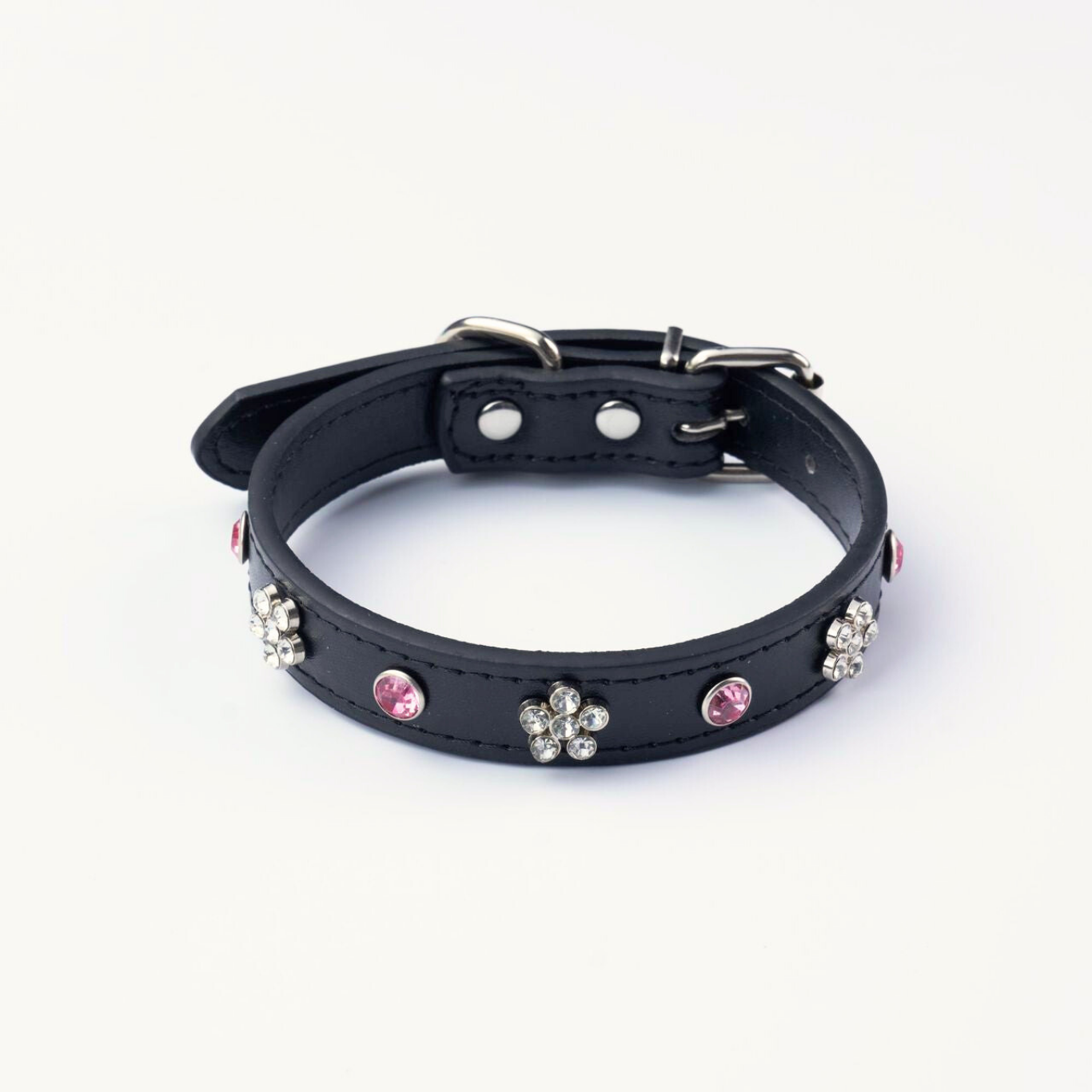 Small Floral Crystal Collar