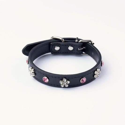 Small Floral Crystal Collar
