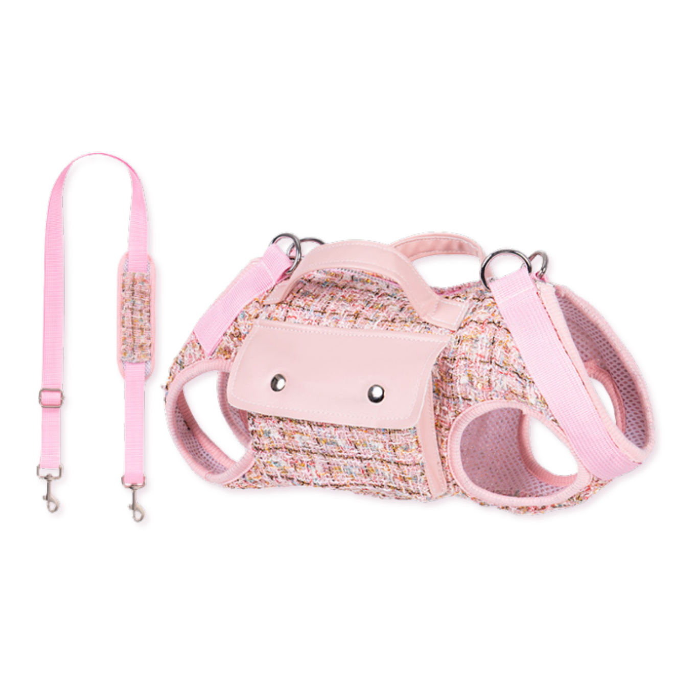 Parisian Tweed Pet Crossbody Harness