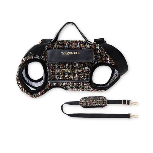 Parisian Tweed Pet Crossbody Harness