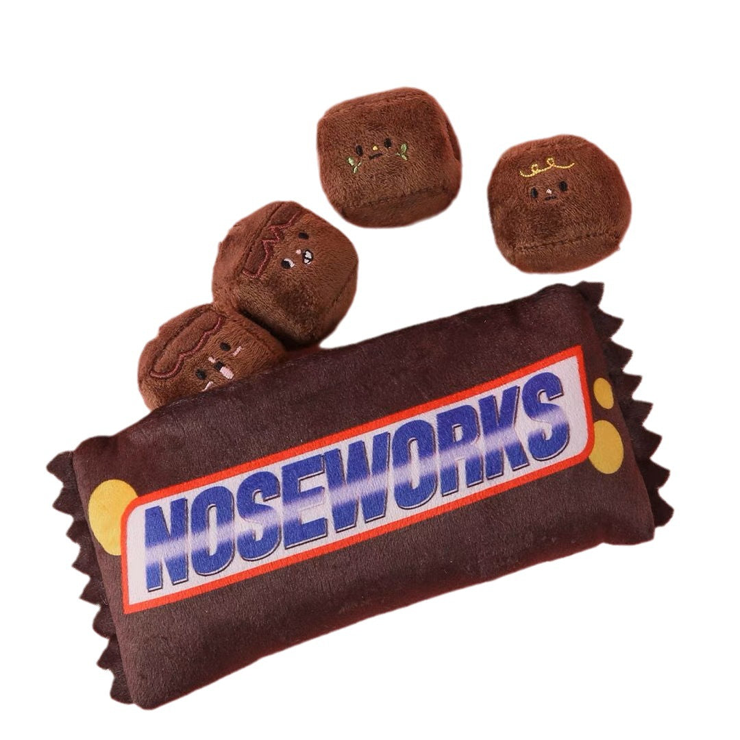🍫 Chunky Chocolate Bar Sniff Toy