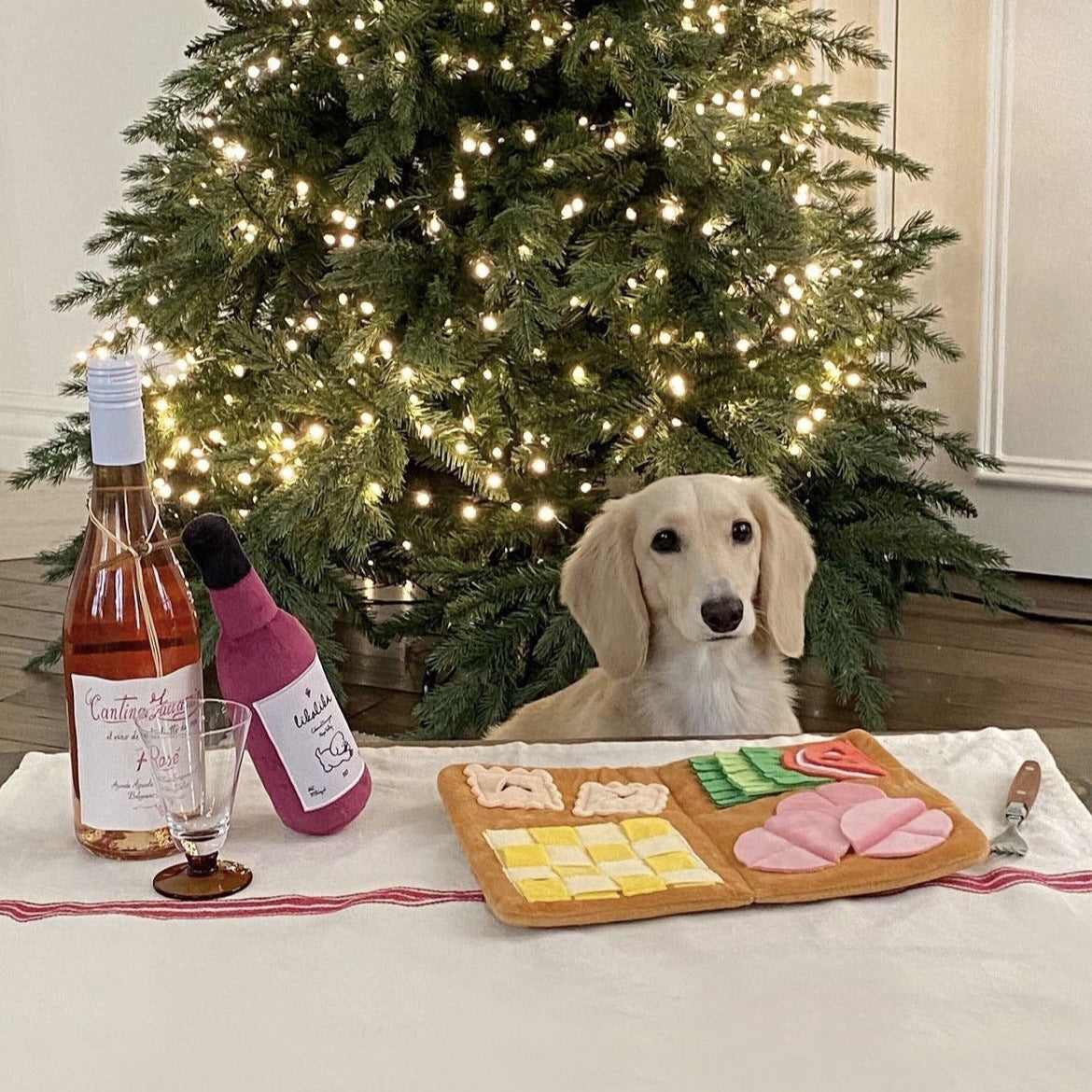 🧀 Party Food Menu Sniff Toy