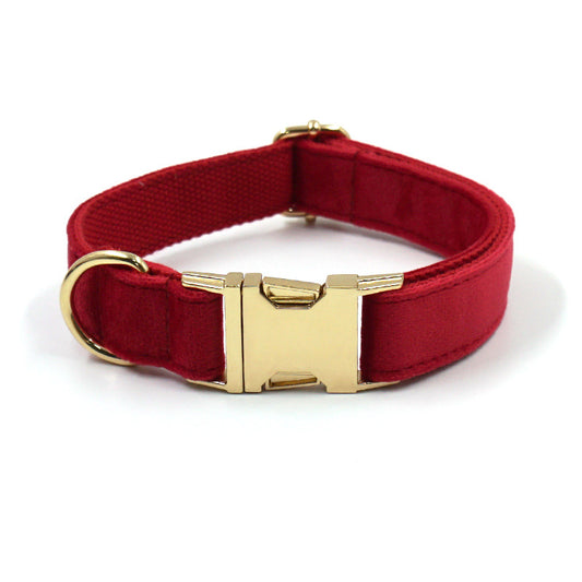 Velvet Collars for All Dog Sizes