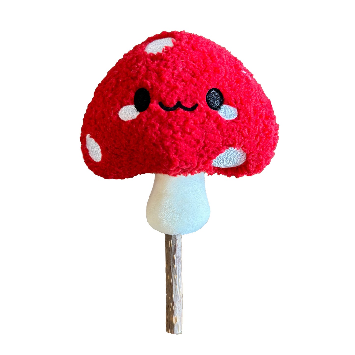 Mushroom Stuff Toy for Grinding Snacks