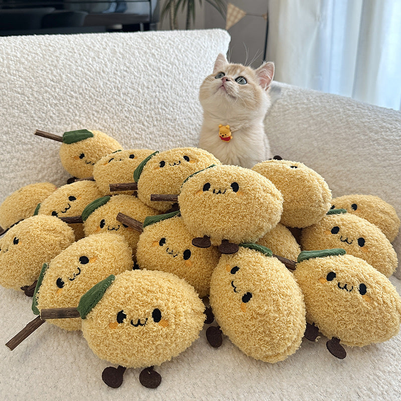 Lemon Stuff Toy for Grinding Snacks