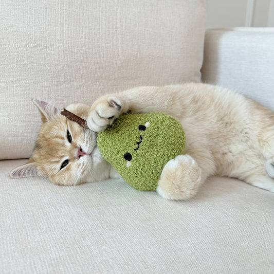 Pear Stuff Toy for Grinding Snacks