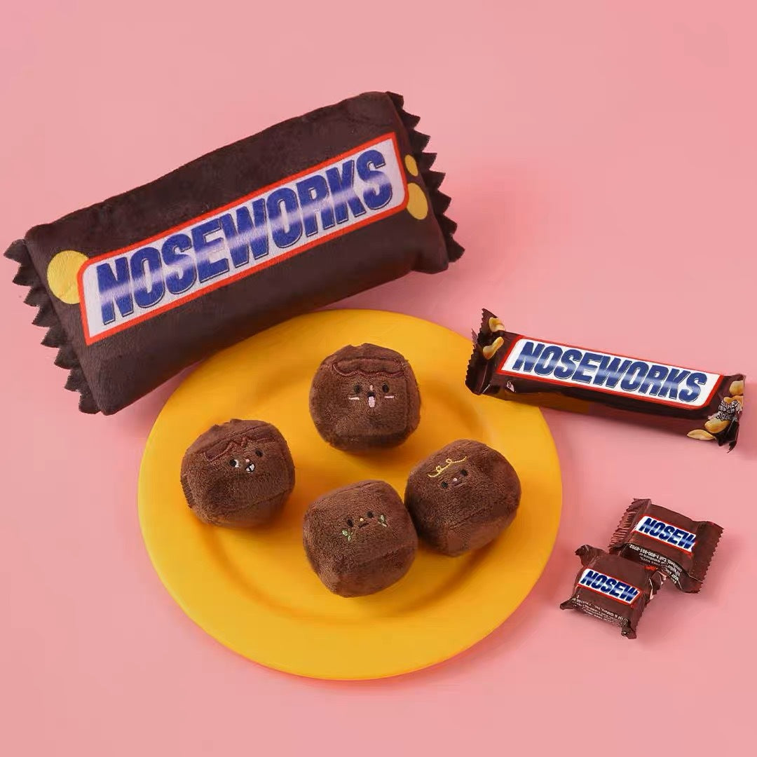 🍫 Chunky Chocolate Bar Sniff Toy