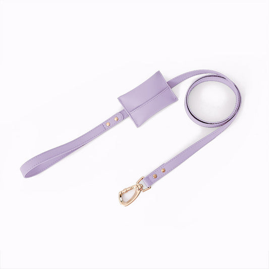Soft Vegan Leather Dog Leash