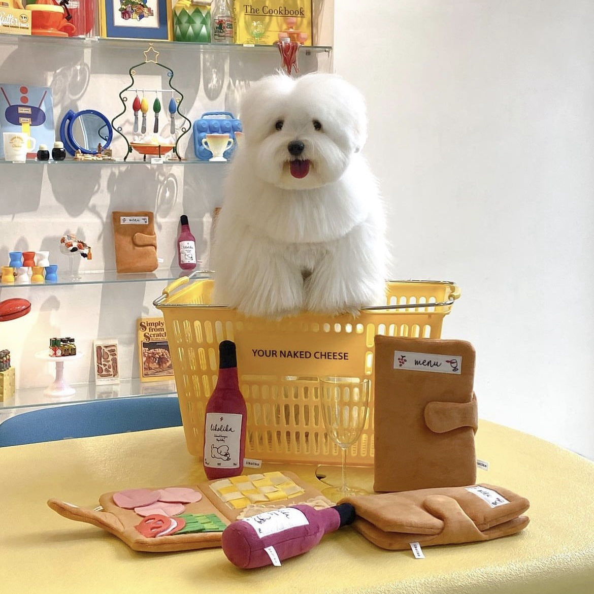 🧀 Party Food Menu Sniff Toy