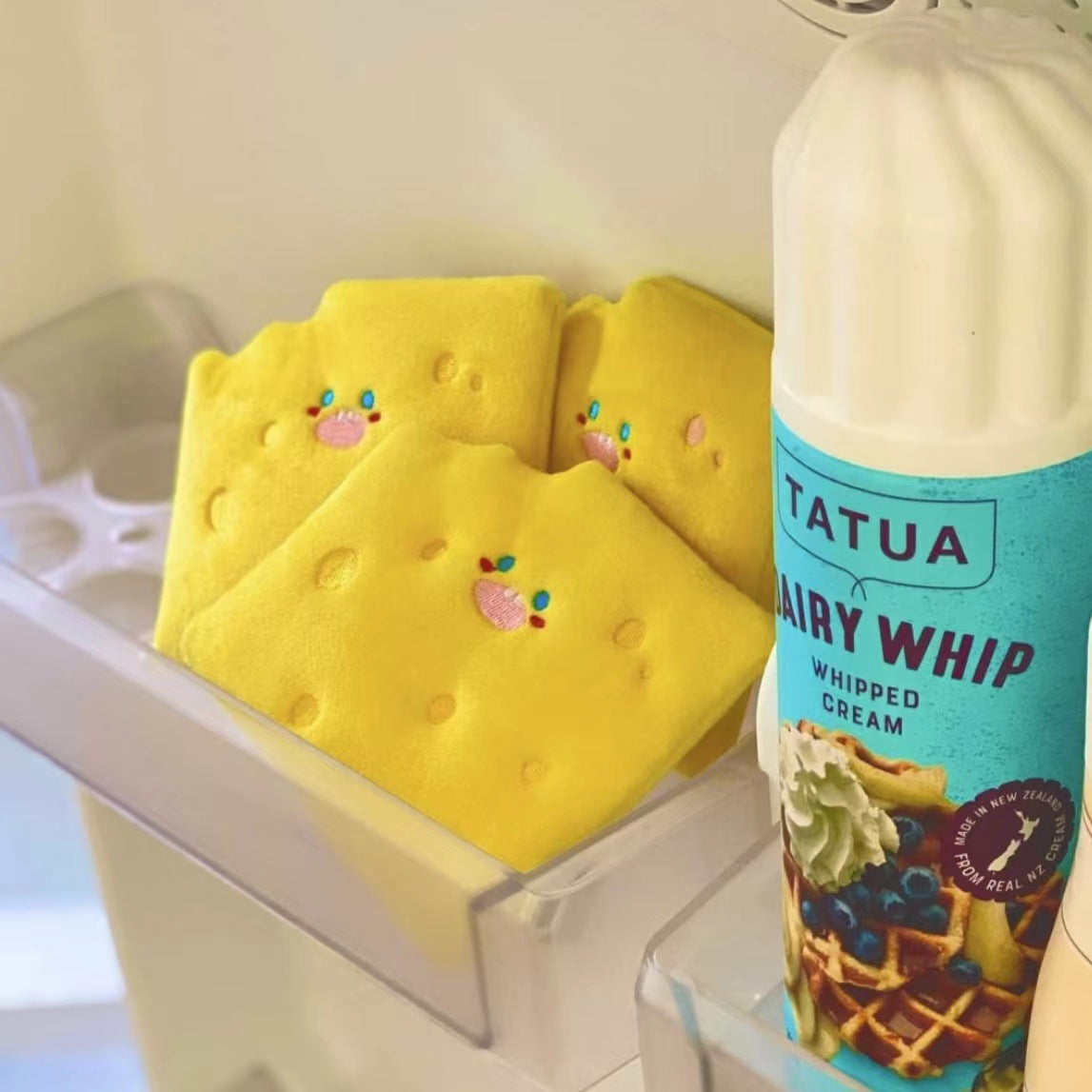 🧀Cheese Craker Squeaky Toy