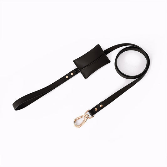 Soft Vegan Leather Dog Leash