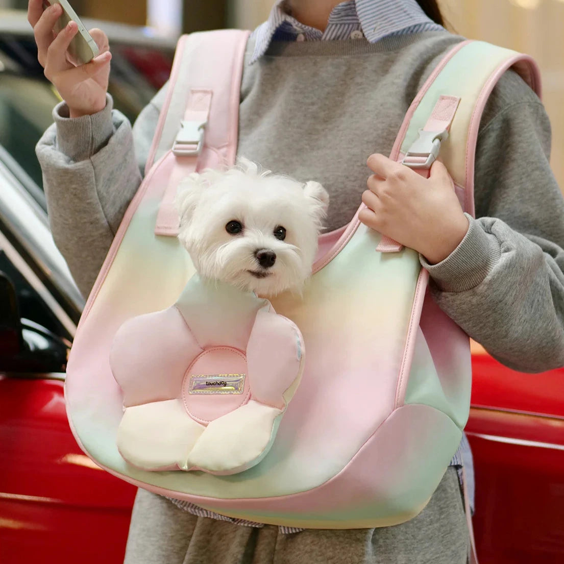 Flower Power 🌸 Front Hugging Carrier