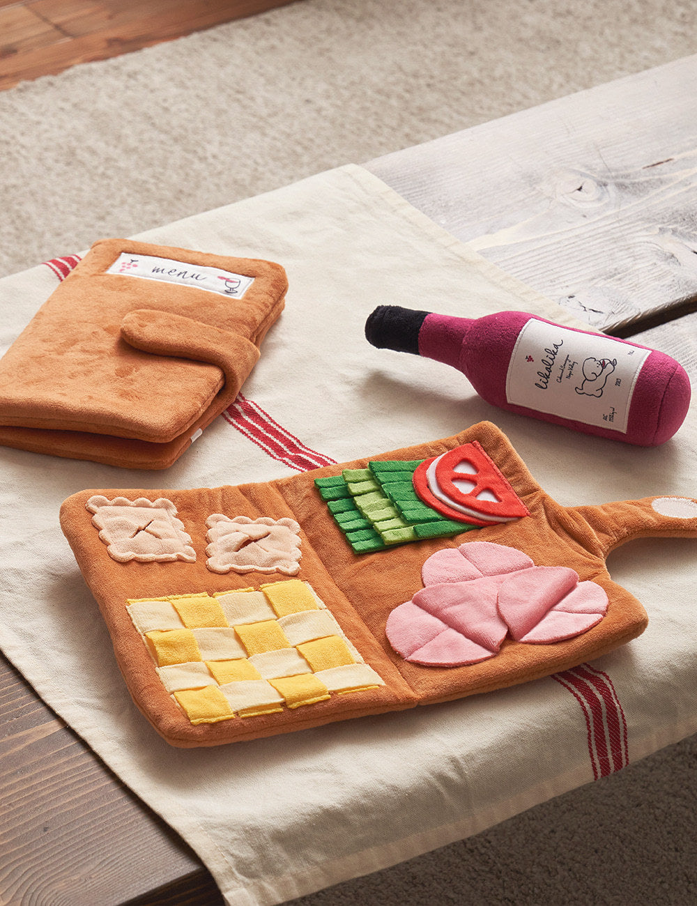 🧀 Party Food Menu Sniff Toy