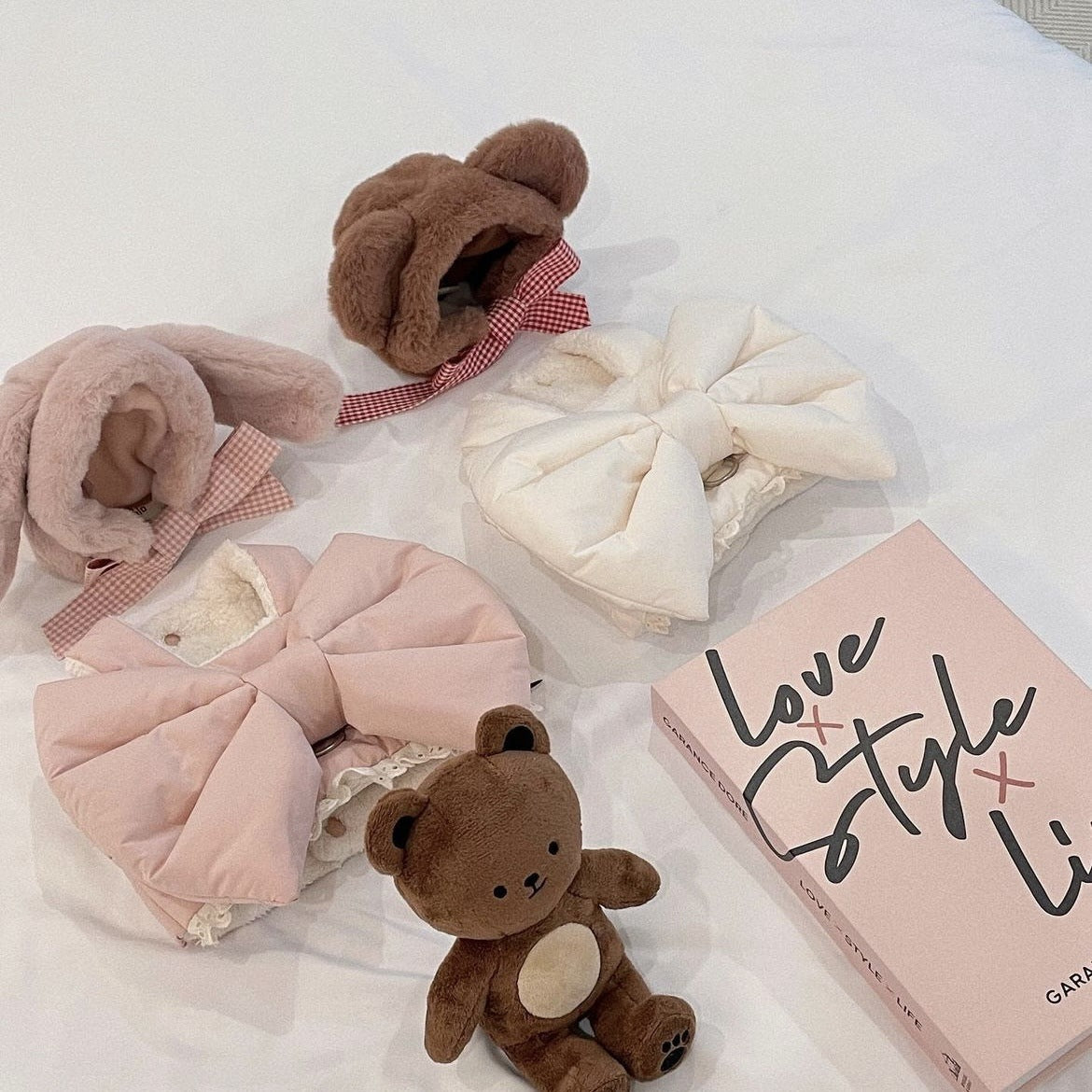 Sweet Bow Vest with Hat