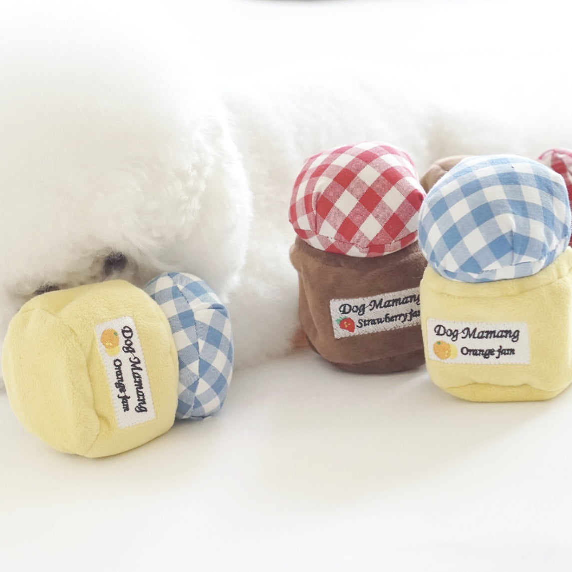 🍓🍊 Jam Dog Sniff Toy