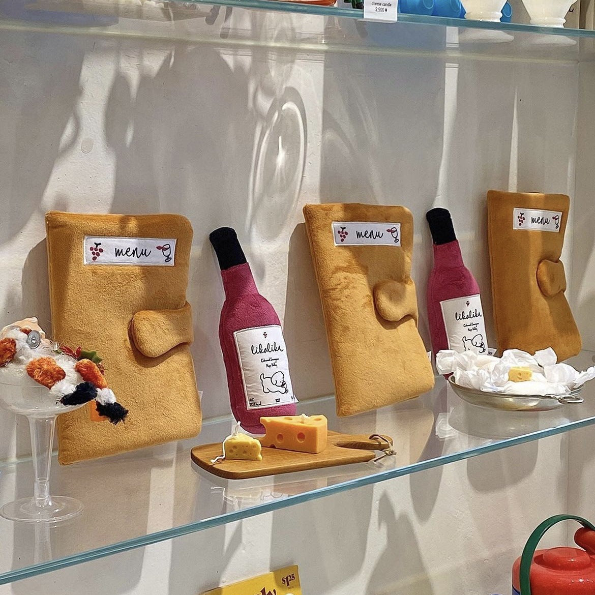 🧀 Party Food Menu Sniff Toy
