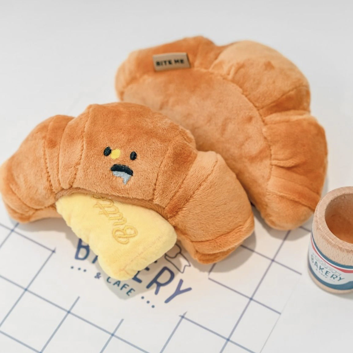 🥐 Plain Butter Croissant Sniffing Toy
